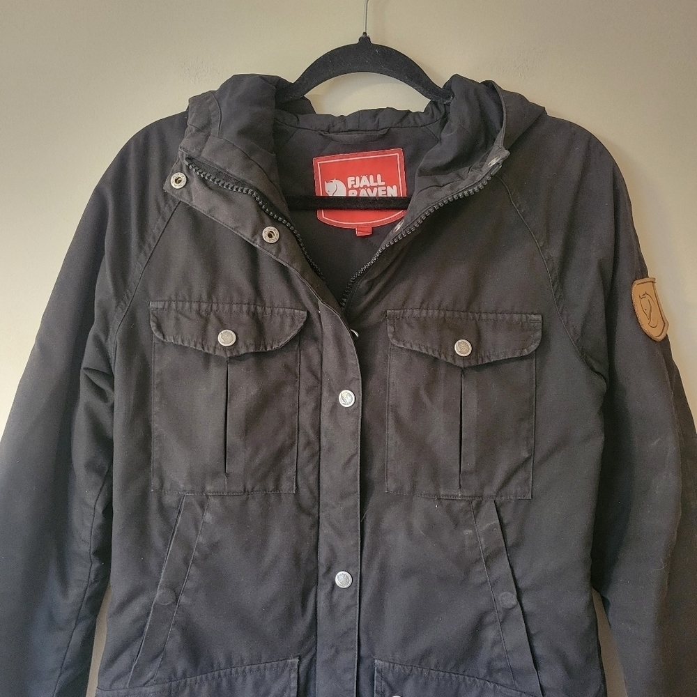 Fjallraven Greenland Parka Jacket Black - Picture 5 of 13
